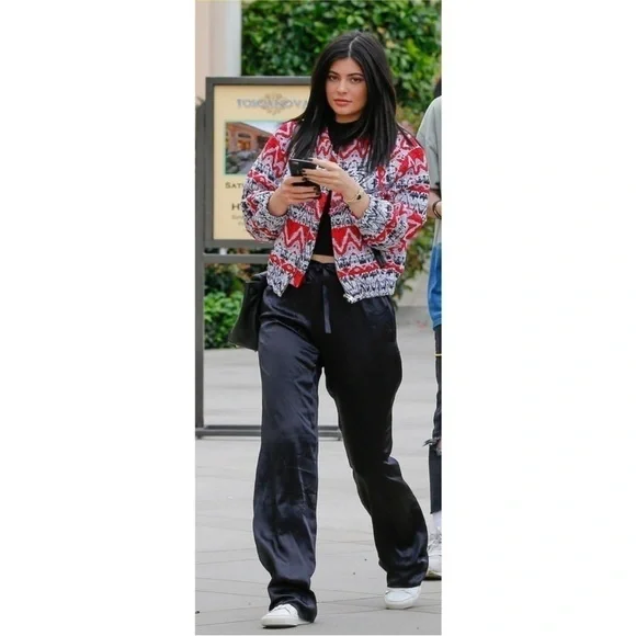 IRO Paris Tweed Jacquard Jacket Size 36 Small Multicolor Cropped Blazer - Picture 10 of 11